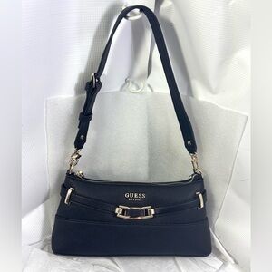 GUESS  Silvye Shoulder Bag. Black